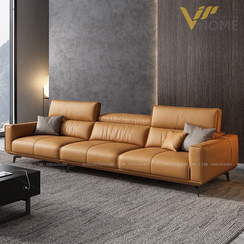 Sofa da cao cấp đẹp SHD-2045