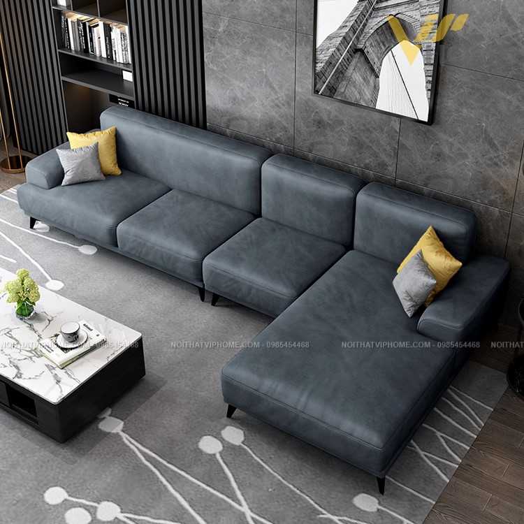 Sofa da cao cấp đẹp SHD-2060
