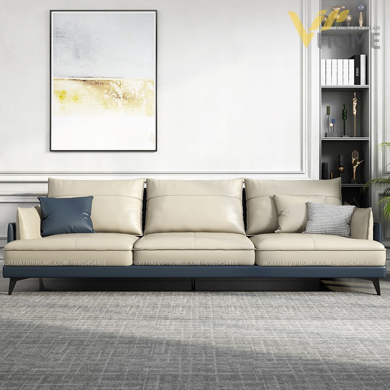 Sofa da cao cấp đẹp SHD-2064