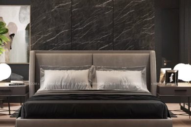 Giường bọc vải – Sự lựa chọn hoàn hảo cho phòng ngủ của bạn