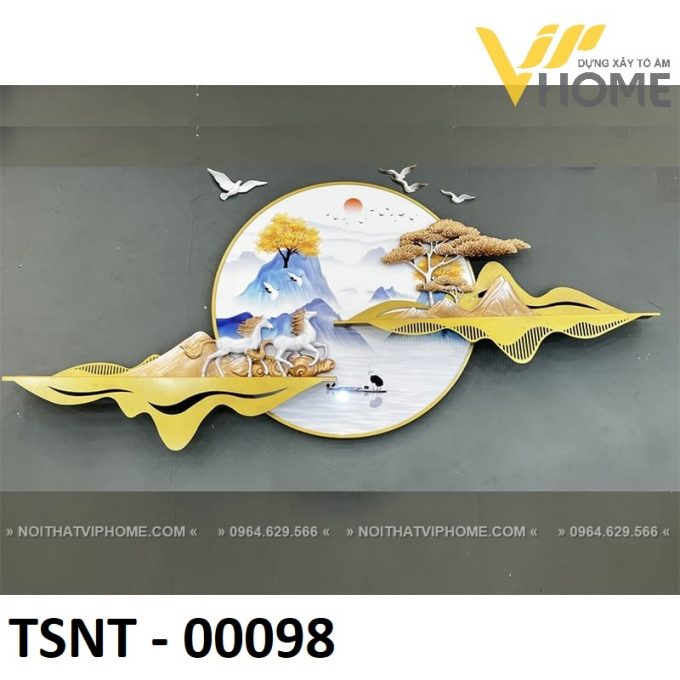 TRANH DECOR NGHỆ THUẬT TREO TƯỜNG TSNT-00098