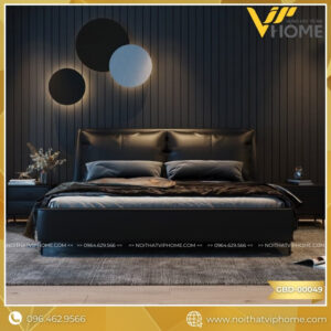 GIƯỜNG BỌC DA CAO CẤP GBD-00049