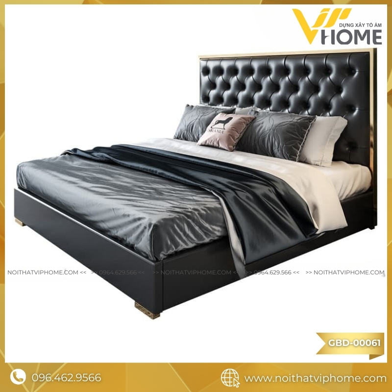 GIƯỜNG BỌC DA CAO CẤP GBD-00061