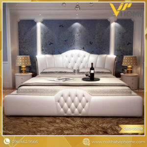 GIƯỜNG BỌC DA CAO CẤP GBD-20019