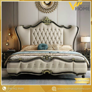 GIƯỜNG BỌC DA CAO CẤP GBD-00143
