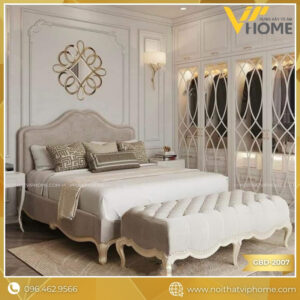 GIƯỜNG BỌC VẢI CARACOLE QUEEN GBD-2007