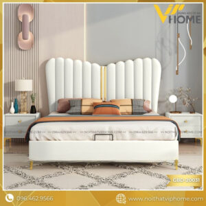 GIƯỜNG ĐÔI BỌC VẢI SANG TRỌNG GBD-20031