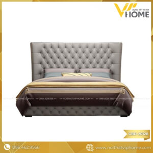 GIƯỜNG NGỦ BỌC DA CAO CẤP GBD-20128