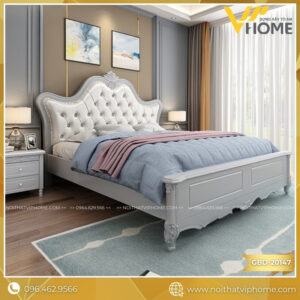 GIƯỜNG NGỦ BỌC DA CAO CẤP GBD-20147