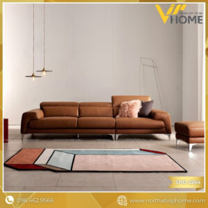 HOUND – SOFA VĂNG DA 3 CHỖ TỰA GẬT GÙ SHD-2264