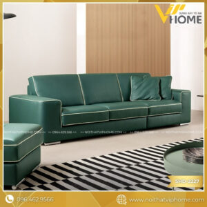 HUGO – SOFA VĂNG DA 3 CHỖ TỰA LIỀN SHD-2227