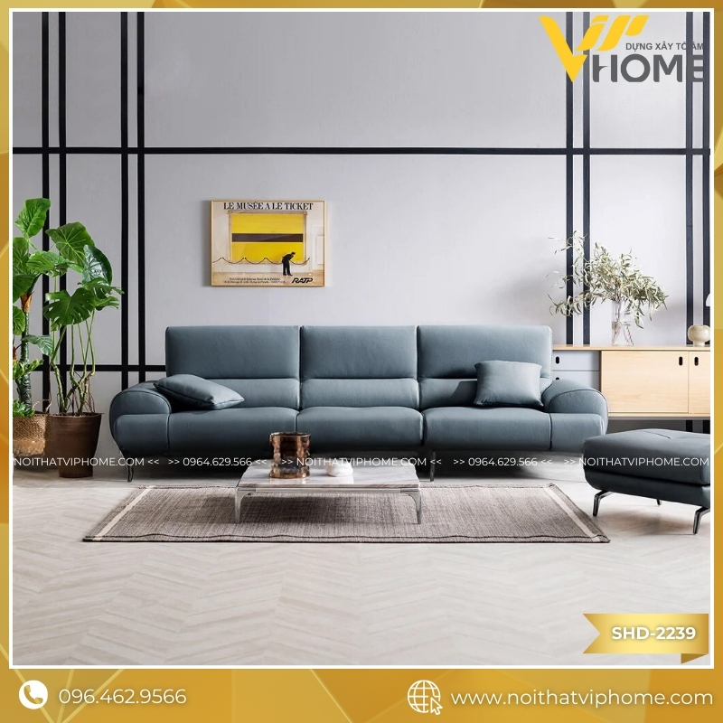 HVAR – SOFA VĂNG BỌC DA