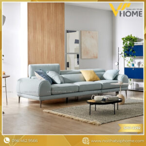 MONCHOU – SOFA VĂNG DA 3 CHỖ TỰA GẬT GÙ SHD-2292