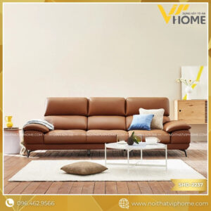 SOFA VĂNG DA TỰA LIỀN SHD-2237