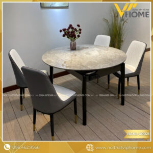 BÀN ĂN KIM LOẠI CAO CẤP BAKL-00021