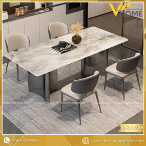 BÀN ĂN KIM LOẠI CAO CẤP BAKL-00049
