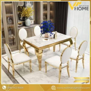 BÀN ĂN KIM LOẠI CAO CẤP BAKL-00053