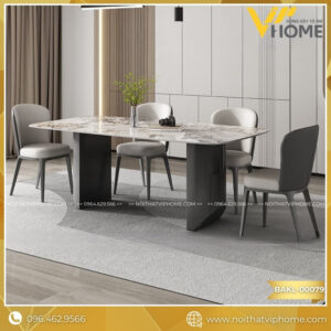 BÀN ĂN KIM LOẠI CAO CẤP BAKL-00079