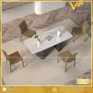 BÀN ĂN KIM LOẠI CAO CẤP BAKL-00079