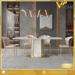 BÀN ĂN KIM LOẠI CAO CẤP BAKL-00085