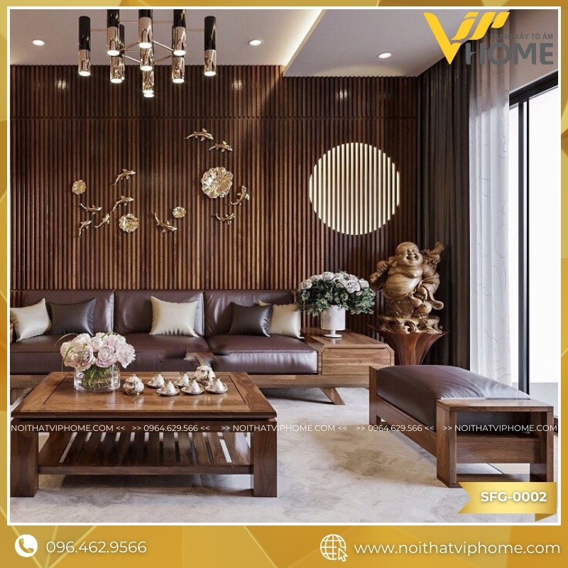 SOFA GỖ GÓC L SFG-0002