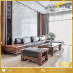 SOFA GỖ GÓC L SFG-0013