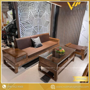 SOFA GỖ GÓC L SFG-0019