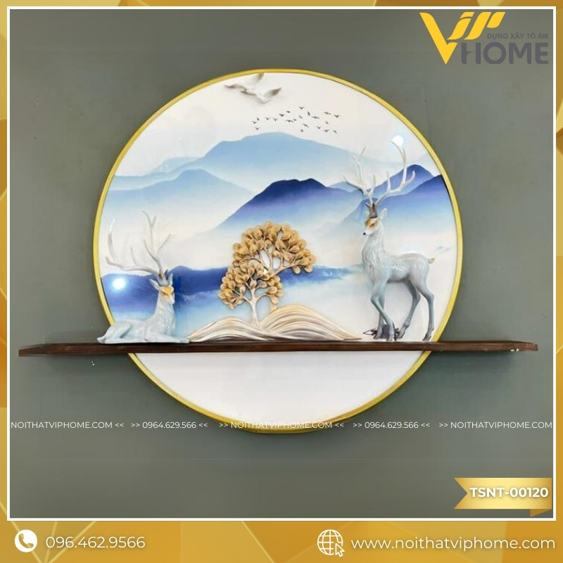 TRANH DECOR NGHỆ THUẬT TREO TƯỜNG TSNT-00120