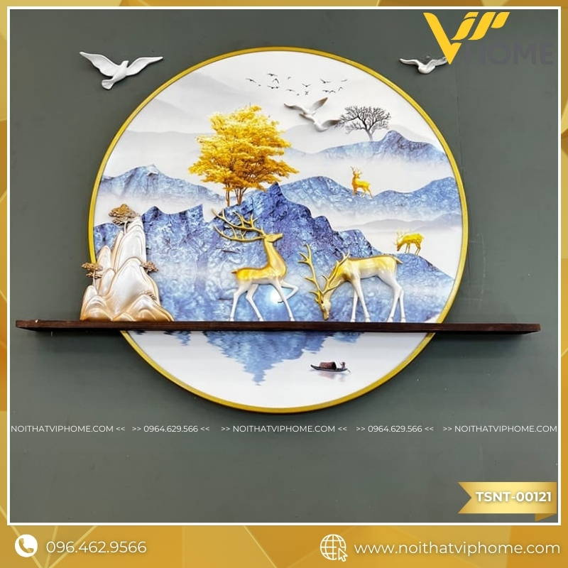 TRANH DECOR NGHỆ THUẬT TREO TƯỜNG TSNT-00121