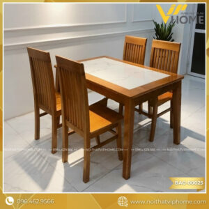 BÀN ĂN GỖ HIỆN ĐẠI ĐẸP BAG-00025