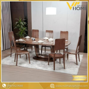 BÀN ĂN GỖ HIỆN ĐẠI ĐẸP BAG-00032