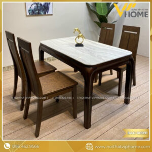 BÀN ĂN GỖ HIỆN ĐẠI ĐẸP BAG-00091