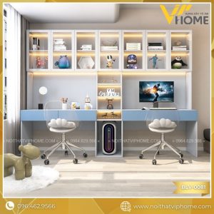BÀN LÀM VIỆC CAO CẤP ĐẸP BLV-0081