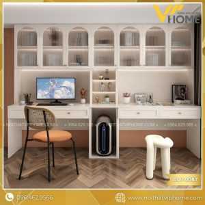 BÀN LÀM VIỆC CAO CẤP ĐẸP BLV-0087