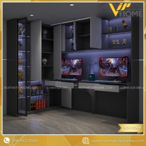 BÀN LÀM VIỆC CAO CẤP ĐẸP BLV-0089