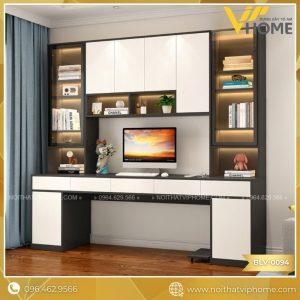 BÀN LÀM VIỆC CAO CẤP ĐẸP BLV-0094