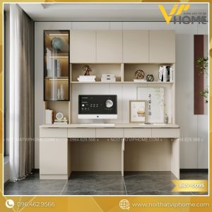 BÀN LÀM VIỆC CAO CẤP ĐẸP BLV-0095