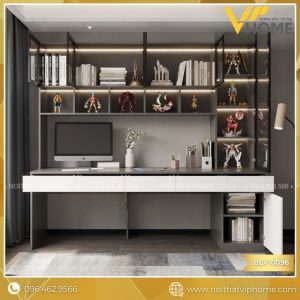 BÀN LÀM VIỆC CAO CẤP ĐẸP BLV-0096