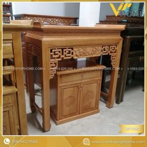 BÀN THỜ GỖ ĐẸP SANG TRỌNG BT-0001