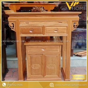 BÀN THỜ GỖ ĐẸP SANG TRỌNG BT-0006