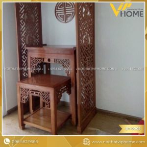 bàn thờ gỗ