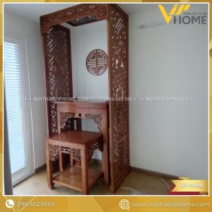 BÀN THỜ GỖ ĐẸP SANG TRỌNG BT-0009