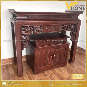 BÀN THỜ GỖ ĐẸP SANG TRỌNG BT-0011