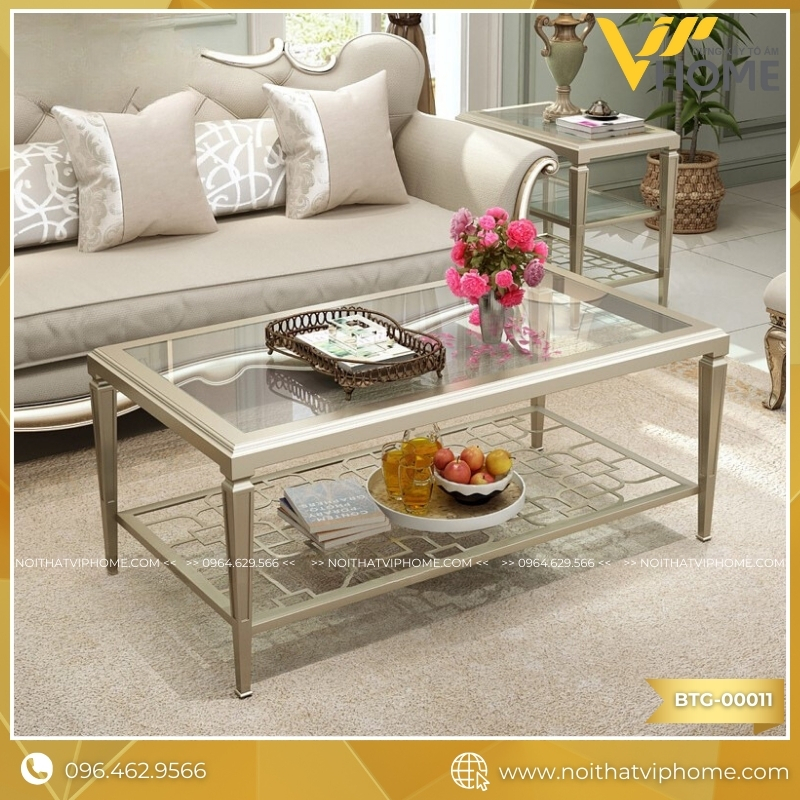BÀN TRÀ CAO CẤP CARACOLE BTG-00011