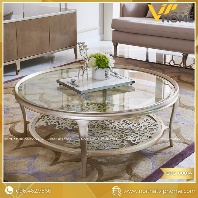 BÀN TRÀ CAO CẤP CARACOLE BTG-00014