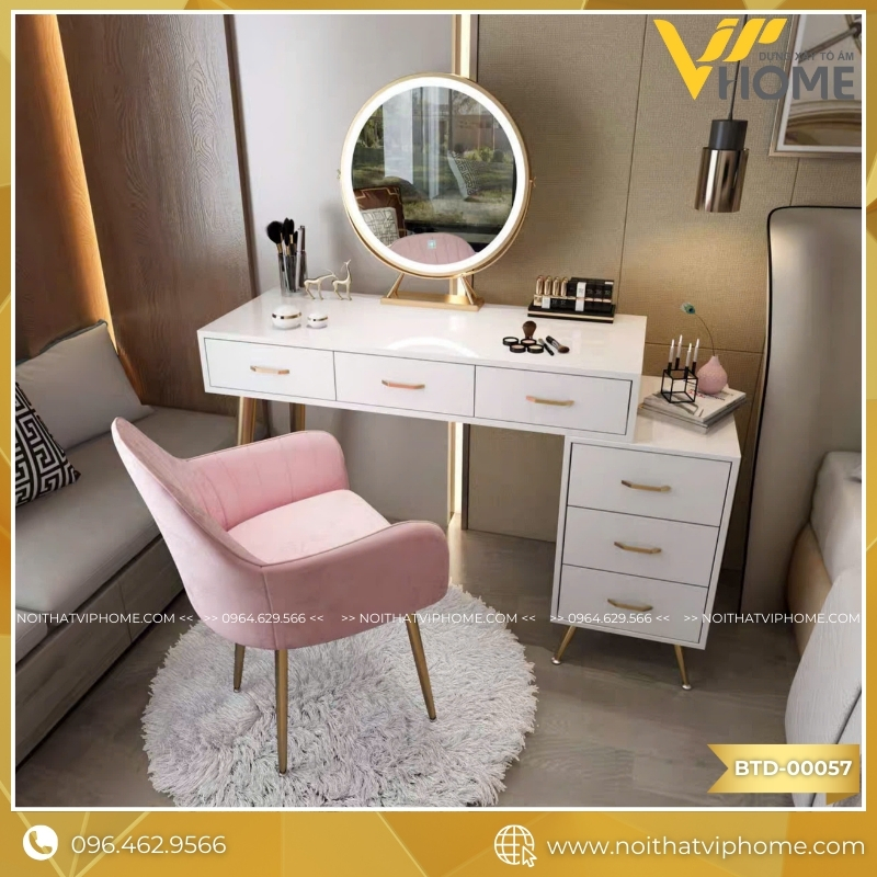 BÀN TRANG ĐIỂM HIỆN ĐẠI ĐẸP BTD-00057