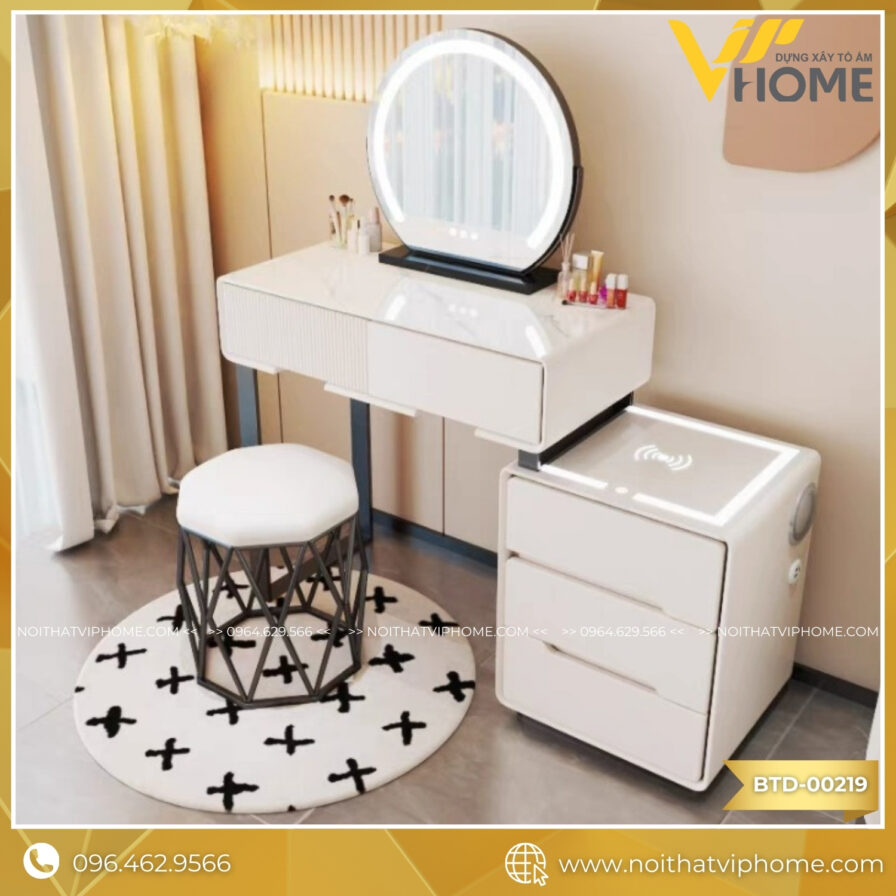 BÀN TRANG ĐIỂM THÔNG MINH NHẬP KHẨU CAO CẤP BTD-00219