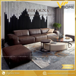 BOLOGNA – SOFA VĂNG DA 3 CHỖ TỰA LIỀN SHD-2298