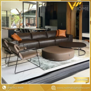 BOLOGNA – SOFA VĂNG DA 3 CHỖ TỰA LIỀN SHD-2298