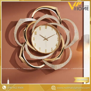 ĐỒNG HỒ NHẬP KHẨU HỢP KIM MẠ VÀNG 18K ĐÍNH ĐÁ SAPHIRE CAO CẤP DH-00001